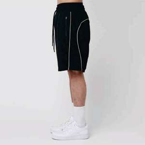 Pantalones cortos de playa informales con logotipo personalizado para hombre, bañadores de tabla de Surf lisos sólidos, pantalones cortos deportivos para correr para hombre 2025 - Product Image 2