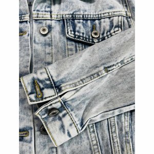 Chaqueta vaquera regular clásica de la mejor calidad para mujer, chaqueta vaquera informal de manga larga para uso diario - Product Image 3