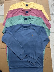 Vente en gros de sweat-shirt vintage à col ras du cou en coton épais gaufré pour hommes surdimensionné pour hommes du Bangladesh - Product Image 5