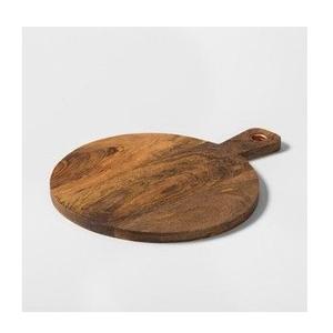 Tabla de Cortar de Madera Ecológica Hecha a Mano de Color Marrón Oscuro, Utensilios de Cocina Premium para Eid y Ramadán - Product Image 5