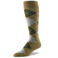 Chaussettes classiques jetables pour hommes, motif losanges, chaussettes habillées professionnelles, motif diamanté, mélange de coton doux, décontractées