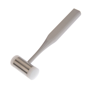 Maillet d'hydromel de qualité chirurgicale 500 grammes manche en bois disques de tête en acier maillet en os marteau chirurgical orthopédique en acier métallique - Product Image 3