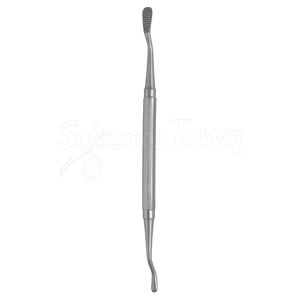 Lime à os Double extrémité 7 pouces 5mm et 7mm coupe droite ovale dentelée en acier inoxydable os orthopédique - Product Image 1