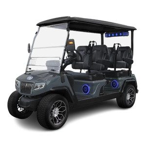 Carrito de Golf Eléctrico de 4 Plazas GO D-Max GT4 Elite Series |   Batería de Litio |   CC 24V |   24 km/h |   Capacidad de Carga de 300 kg |   Moderno - Product Image 1