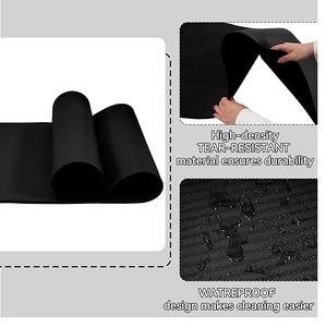 Esterillas de Yoga de Color negro con correas, esterilla de práctica de ejercicio de entrenamiento de Yoga personalizada, esterillas de Yoga de Fitness lavables de secado rápido de alta calidad - Product Image 2