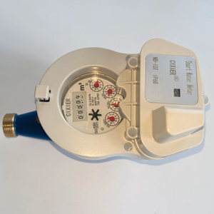 Đồng thau không dây multijet khô loại nb-iot/Lora DN15/20 R160 thông minh đồng hồ nước với van điện từ-ứng dụng di động nạp tiền - Product Image 1