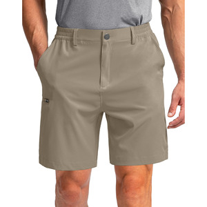 Shorts d'été pour hommes, fitness, gym, entraînement sportif, coton respirant, short anti-transpiration, taille plus, shorts imprimés avec cordon de serrage pour hommes - Product Image 1