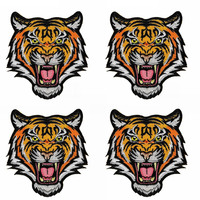 TEPRA SPORTS Patch Bordir Felt Nonwoven Berkualitas Tinggi Desain Bunga Unik Warna Kustom Model Tempel Setrika PVC Topi Pakistan
