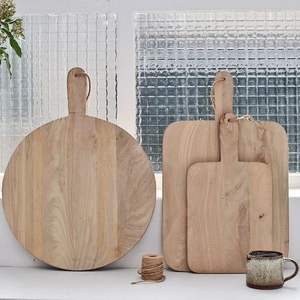 PLANCHE QUALITÉ LES PLUS POPULAIRES Ustensiles de cuisine PERSONNALISÉS Planche à découper en bois massif Planche à découper en bois d'acacia - Product Image 3