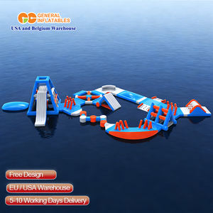 Équipement de parc aquatique flottant gonflable, parc aquatique flottant gonflable d'été - Product Image 2