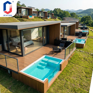 Factory Direct Fiberglass Prefabricated Resort Swimming <b>Pool</b> Full Set Ready To Use Coastal Villa Container <b>Pool</b> Wholesale Supply - Product Image 4