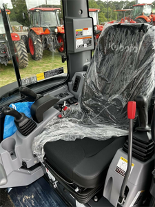 รถขุดขนาดเล็ก Kubota KX040-4 สีแดง รถขุดตีนตะขาบ รถขุดไฮดรอลิกขนาดกะทัดรัด สำหรับงานก่อสร้างในฟาร์ม - Product Image 6