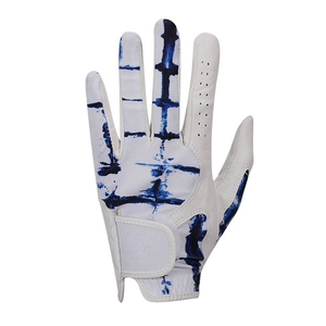 Transpirable antideslizante partícula suave piel de oveja cómodo 100% cuero genuino GUANTES DE Golf Material de cuero GUANTES DE Golf para hombres - Product Image 3