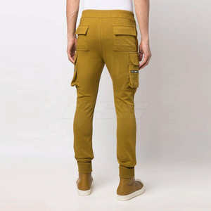 Pantalones Cargo Casuales Ligeros de Lona para Hombre, Corte Ancho Personalizado con Diseño Impreso Apilado - Product Image 4