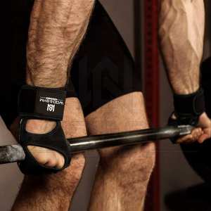 Guantes de entrenamiento cruzado Acolchado de silicona Deportes Muñequera ajustable Soporte Fitness WOD Levantamiento de pesas Empuñaduras de gimnasio - Product Image 3