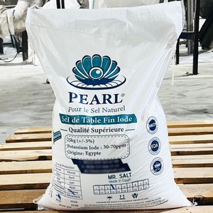 Sel Marin Solide Raffiné Premium Pearl 25Kg |   Sel de table blanc |   Égypte |   Iode en option |   Pureté de 99,8% |   Durée de conservation de 2 ans | - Product Image 5
