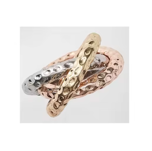 Newest Design Luxury Metal Napkin Rings Handmade Designer Tissue Ring <b>Party</b> Dinner <b>Table</b> Decor Napkin Ring Holder Best Quality - Product Image 4