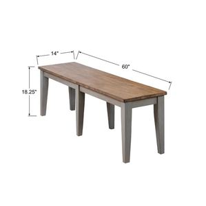 Vente en gros de banc classique en bois massif mobilier d'intérieur et d'extérieur pour la maison salon banc de rangement de jardin extérieur fabriqué en Inde - Product Image 2