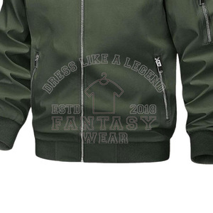 FANTASY WEAR 2026 Chaqueta Bomber Vintage de Contraste de Color para Hombre, Venta al por Mayor y Personalizada, Estilo Urbano - Product Image 6