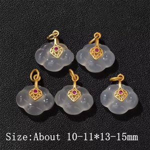 Colgante de sal rosa del Himalaya de diseño personalizado, producto de artesanía natural tallada, regalo especial para los amantes - Product Image 2