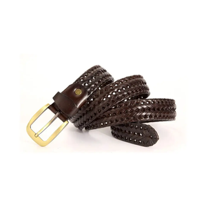 Cinturón de cuero de moda de alta calidad para hombre 100% cinturón de cintura de cuero genuino cinturón de moda - Product Image 3