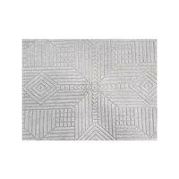 Tapis de mariage abstrait en laine de qualité supérieure, fait main, design unique, avec logo brodé, modèle moderne, tapis de prière pour la maison