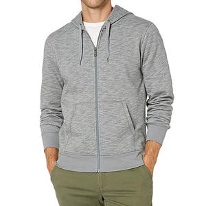 Sudadera con capucha y cremallera de felpa 100% algodón, estilo vintage lavado, para hombre, OEM de fábrica, ligera, oversize, con el mejor material, efecto desgastado por el sol, para invierno. - Product Image 2