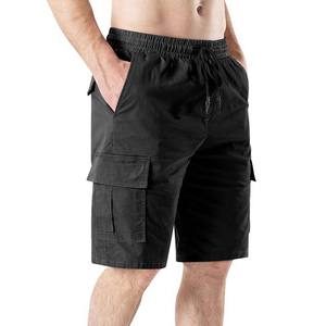 Pantalones cortos deportivos de entrenamiento atlético de secado rápido personalizados al por mayor, pantalones cortos de medio pantalón con bolsillo Cargo para correr para hombre, ropa de hombre - Product Image 3