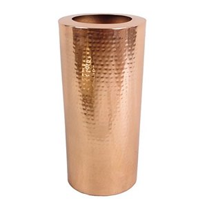 Modern Home & Wedding Decoration Set <b>Silver</b> Hammered Iron Metal Flower Vase Floor Vase Handmade High Quality - Product Image 4