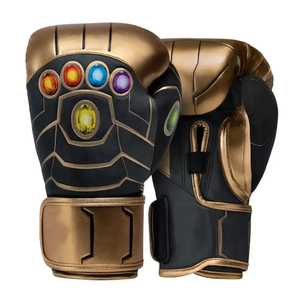 Buen material Tarifas asequibles con diseño profesional Elegantes colores personalizados Nuevos guantes de boxeo 100% Guantes de boxeo de cuero - Product Image 6