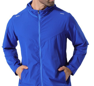 2025 Số Lượng Lớn Chất Lượng Hàng Đầu Zip up Chạy Thể Thao Mặc Dài Tay Áo Áo Gió Áo Khoác Biểu Tượng Tùy Chỉnh Mùa Thu Áo Khoác Ngoài Trời Cho Nam Giới - Product Image 1