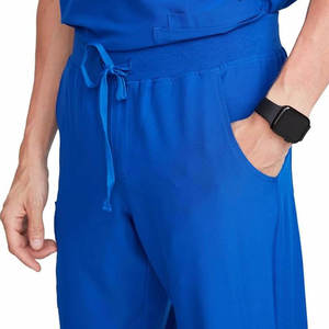 Ensembles d'uniformes de gommage à la figue d'infirmière à manches courtes Costume de gommage personnalisé Uniformes hospitaliers Scrubs de soins infirmiers médicaux BY HI 2026 - Product Image 6