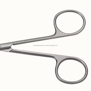 Tijeras Curvas para Recortar Cejas, Tijeras de Acero Inoxidable para Manicura y Cutículas, Herramienta de Cuidado Personal para Mujeres y Hombres - Product Image 5