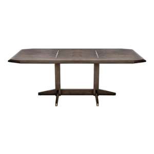 MESA DE COMEDOR DE MADERA MACIZA RECTANGULAR DE PATAS DE ÚLTIMO DISEÑO para MUEBLES DE HOGAR DE CPAPACITY GRANDE COCINA Y COMEDOR AL AIRE LIBRE - Product Image 1