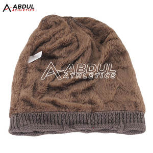 หมวกขนสัตว์ถักทนทานสำหรับเดินทางในฤดูหนาวหมวกฤดูหนาวสีตามสั่ง - Product Image 3