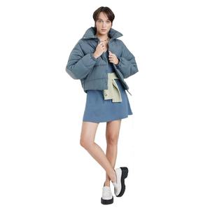 Chaqueta Acolchada de Mujer de Alta Calidad al por Mayor 2024, Ropa de Invierno de Moda, Chaqueta Corta Acolchada para Mujer, Talla Grande, Abrigo Ligero Acolchado - Product Image 4