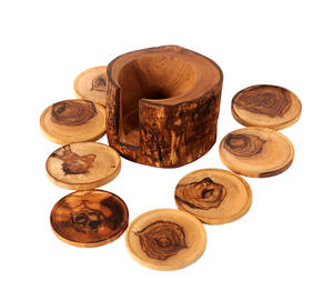 Vente en gros usine forme carrée logo personnalisé tasse à thé en bois sous-verre support cuisine décorative à un prix raisonnable - Product Image 4