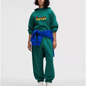 Ensemble deux pièces en velours d'hiver pour femmes, veste courte à manches longues avec fermeture éclair, pantalon skinny évasé à taille repliable, trous pour les pouces, bandeau pour cheveux - Product Image 1