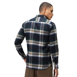 Chemise à carreaux en coton brossé modeste Tissu doux Manches longues Design à carreaux intemporel pour une tenue décontractée de tous les jours - Product Image 5