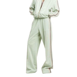 กางเกงขายาวทรงบานผ้าแคนวาสเอวยางยืด แห้งเร็ว สไตล์ลำลอง สำหรับผู้หญิงไซส์ใหญ่ สีใหม่ ขายส่ง สำหรับฤดูหนาว - Product Image 1