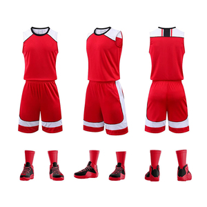 Ensembles de maillots de basket-ball unisexe uniforme de basket-ball vêtements maillots respirants chemises sans manches uniformes de qualité supérieure - Product Image 5