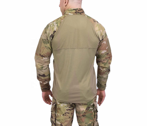 Camisetas Tácticas Transpirables que Absorben la Humedad para Exteriores, Camiseta de Manga Larga para Hombre, 100% Algodón, Tejido Personalizado Flexible - Product Image 6