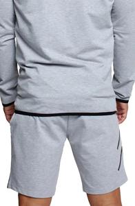 Culturismo Tallas grandes para hombre Sweat Short French Terry Fleece Shorts con cordón logotipo personalizado de alta calidad - Product Image 3