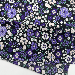 Tessuto di Rayon filato Somali <span class=keywords><strong>Bati</strong></span> 30x30,68x68.36 "44",57/58 "Floral popeline 90gsm con stampa Hawaii hibisco filata di Rayon Challis viscosa - Product Image 2