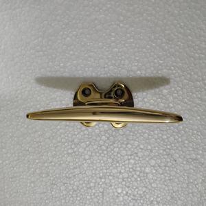 Cleat Wall <b>Hooks</b> Solid Brass Plant Pattern 3-Piece Eco-Friendly Detachable Design for Clothing Use - Product Image 4