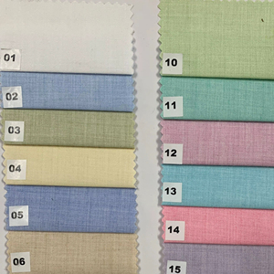 Tela de Camisa de Mezcla de Seda, Algodón y Viscosa/Poliéster de 58 mm de Ancho, Material Textil Crudo Tejido para Trajes de Hombres, Mujeres y Niños - Product Image 1