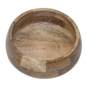 Elegante cuenco decorativo de madera de Acacia hecho a mano único cuenco de madera para servir para decoración del hogar comedor y regalo de fiesta - Product Image 6