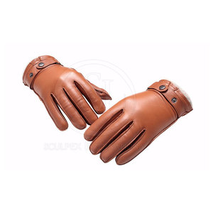 High Grade Pakistan Made Winter Outdoor <b>Touch</b> <b>Screen</b> Fashion Leather <b>Gloves</b> Latest Design Wholesale - Product Image 3