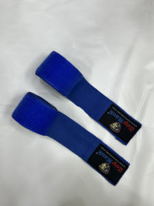 ผ้าพันมืออย่างรวดเร็วสีดำสำหรับพันมือมวยไทย MMA แบบมืออาชีพออกแบบได้ตามที่ต้องการ - Product Image 4