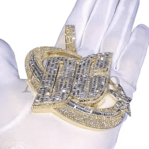 Collar con colgante de perlas de lujo para novias Joyería elegante de boda vintage - Product Image 1